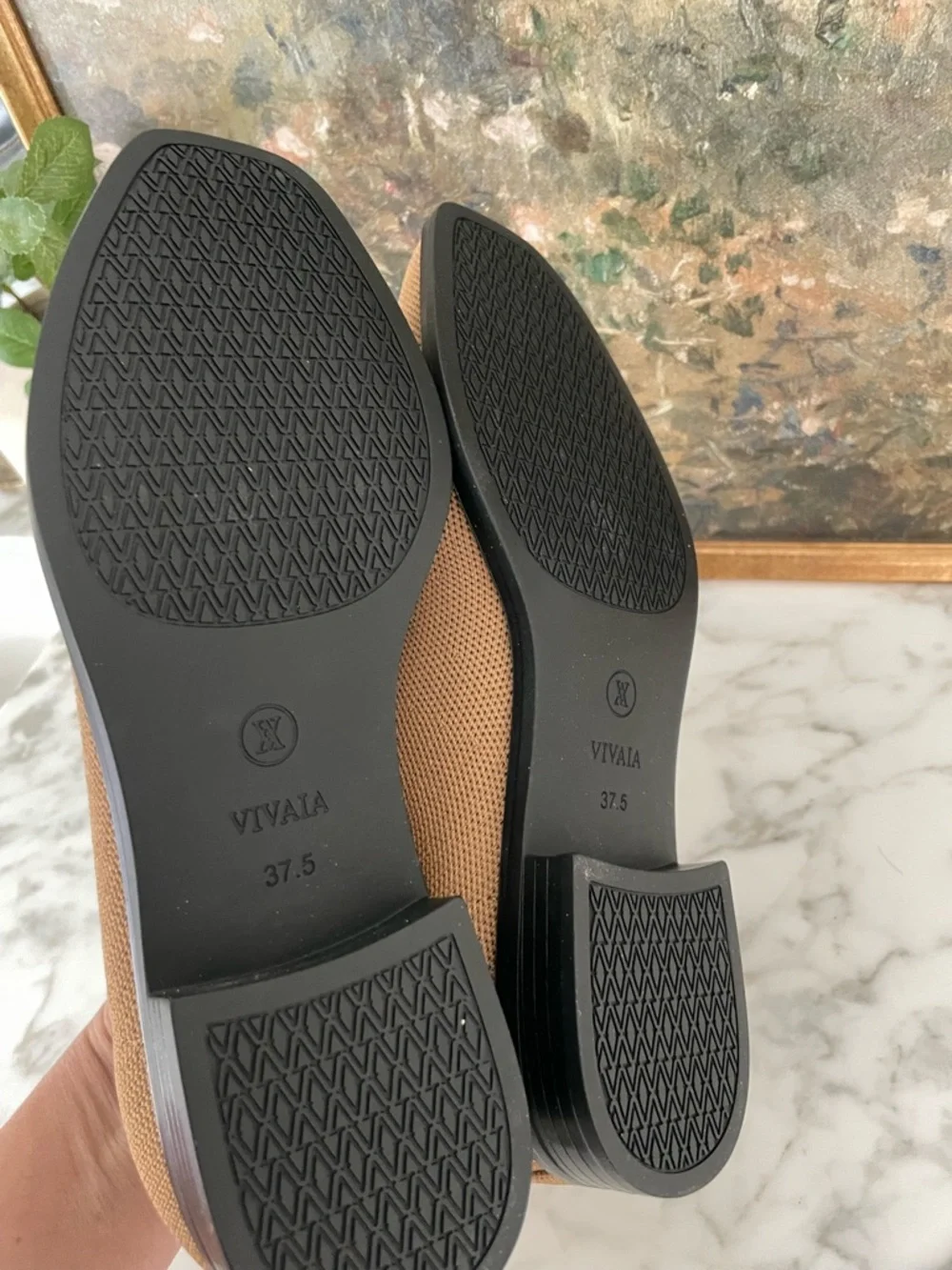 Vivaia Ryan Pro Water Repellent Ankle Boots Nutmeg Tan size 7 Square Toe - Picture 6 of 8